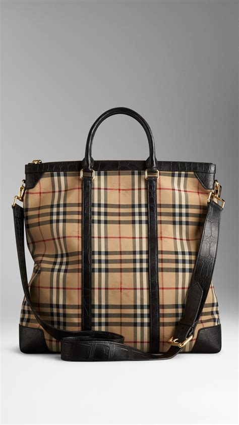 tote burberry bags|burberry tote bag outlet.